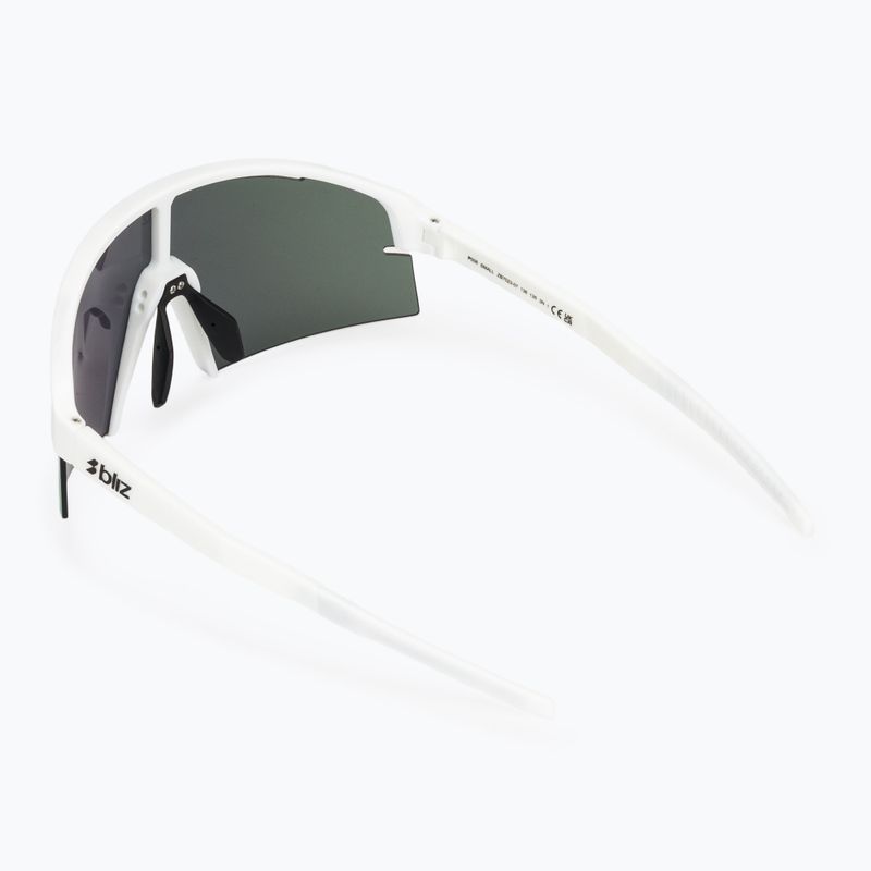Sunglasses Bliz P006S matte white/smoke purple mirror 2