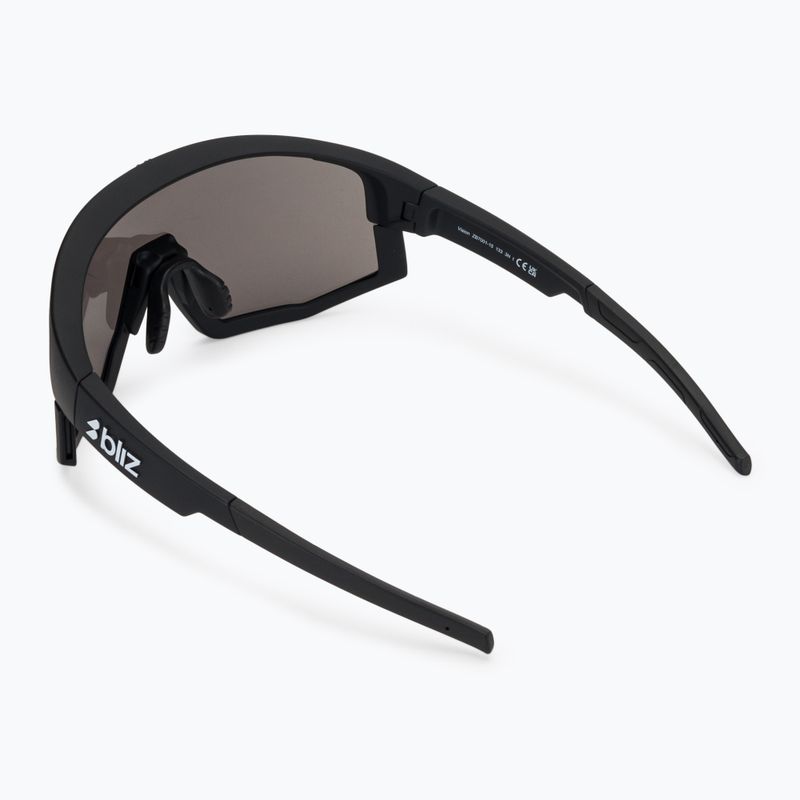 Sunglasses Bliz Vision matte black/smoke silver mirror 3