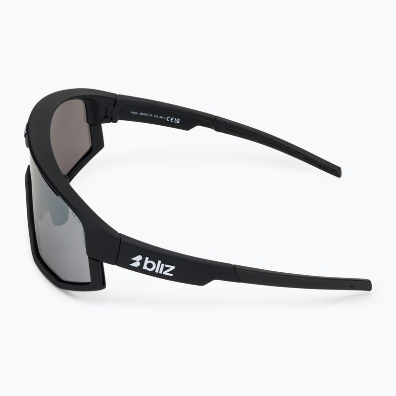 Sunglasses Bliz Vision matte black/smoke silver mirror 5