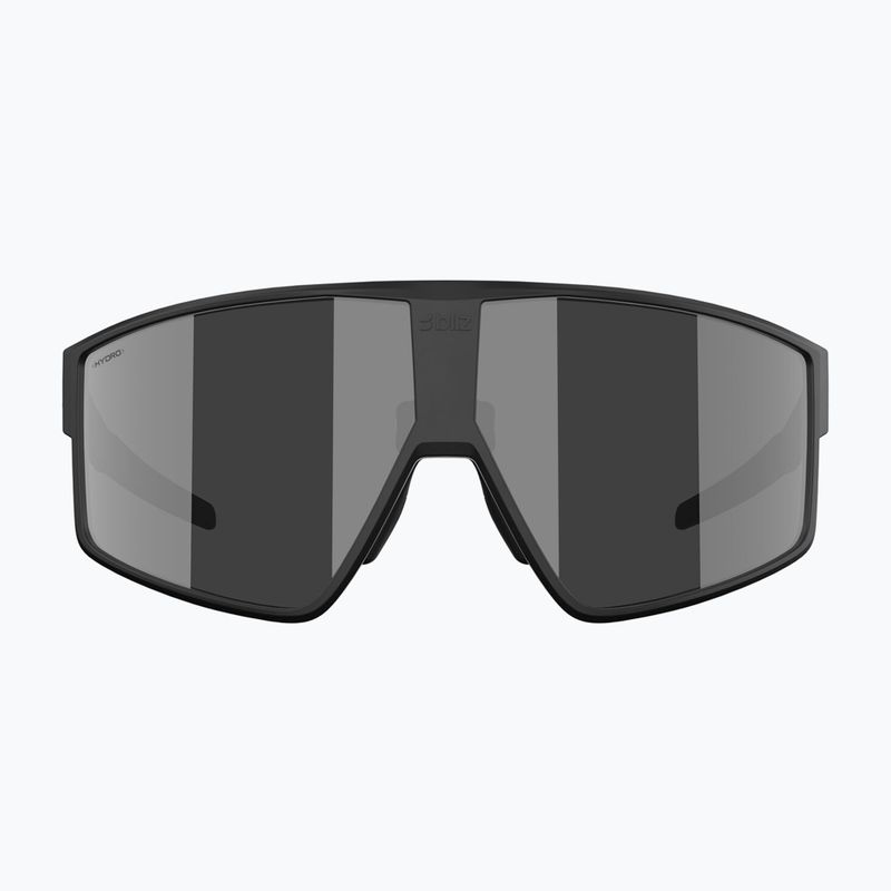 Sunglasses Bliz P002 matte black/smoke silver mirror 2