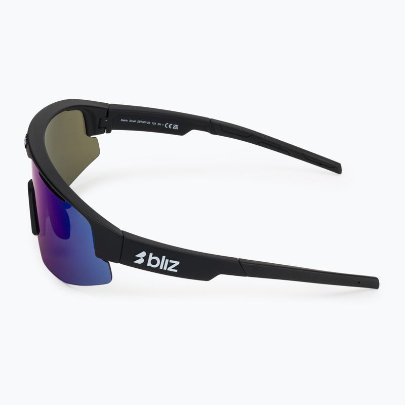 Sunglasses Bliz Matrix Small matte black/smoke blue multi 4