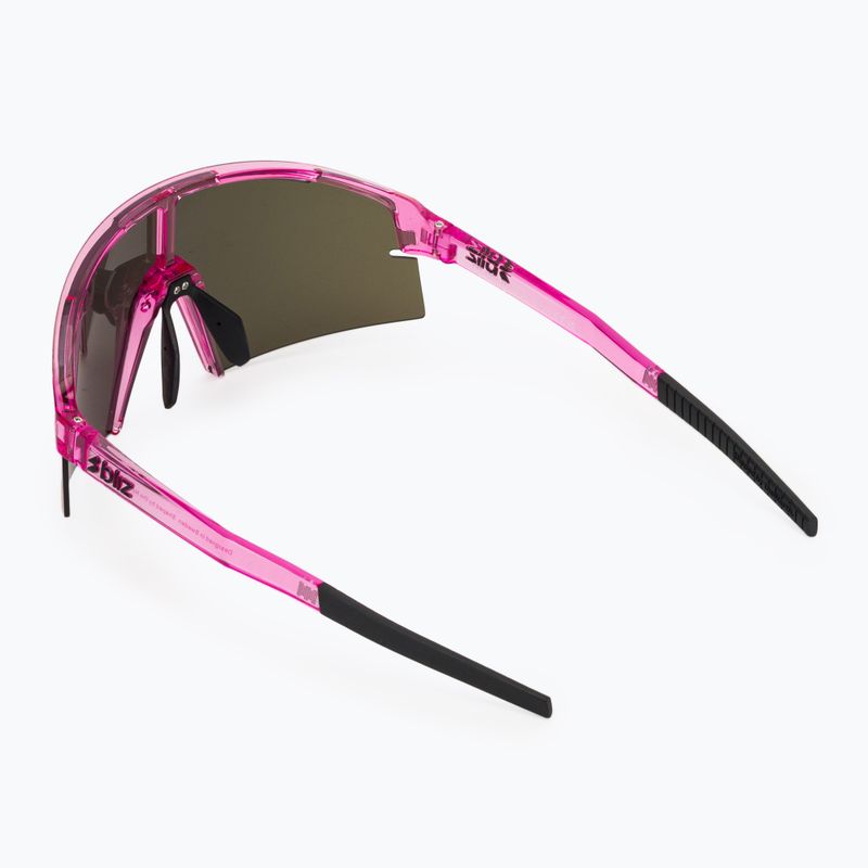 Sunglasses Bliz P006S transparent pink/brown rose multi 2