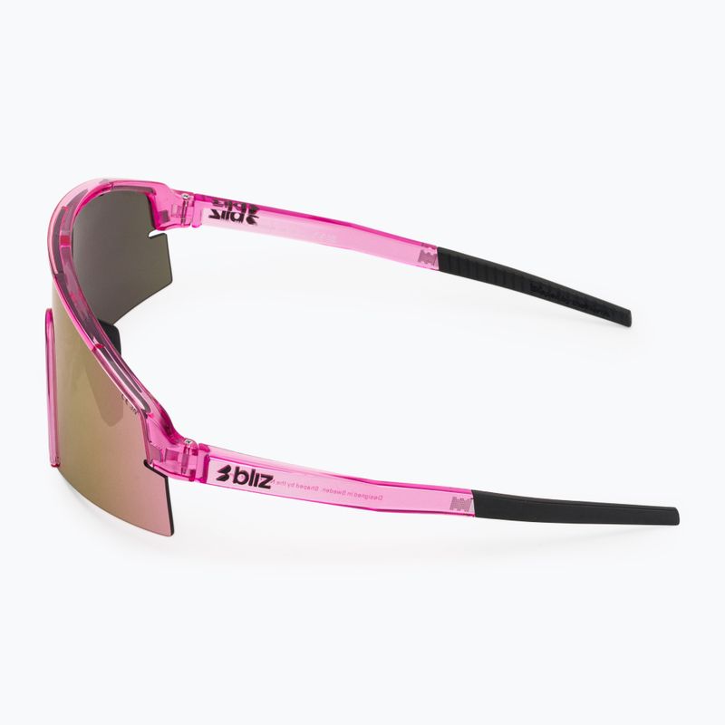 Sunglasses Bliz P006S transparent pink/brown rose multi 4
