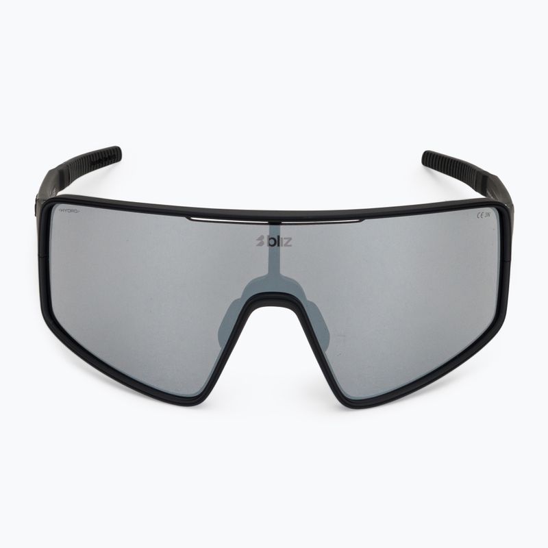 Sunglasses Bliz P001 matte black/smoke silver mirror 3