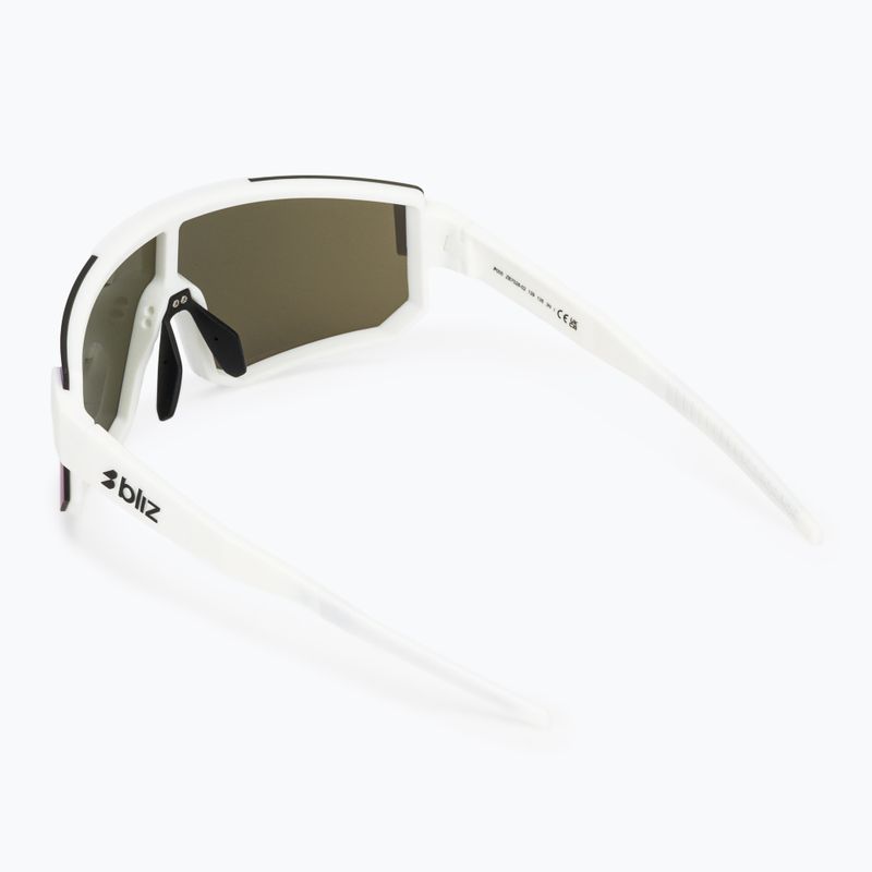Sunglasses Bliz P005 mate white/smoke blue multi 2