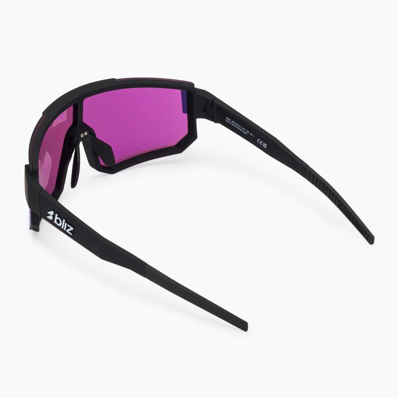 Sunglasses Bliz P005 matte black/nano optics violet blue multi 2