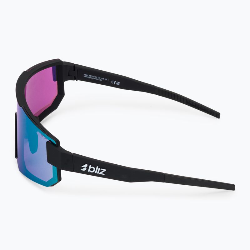 Sunglasses Bliz P005 matte black/nano optics violet blue multi 4
