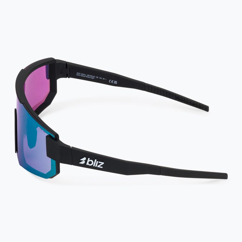 Sunglasses Bliz P005S matte black/nano optics violet blue multi 4