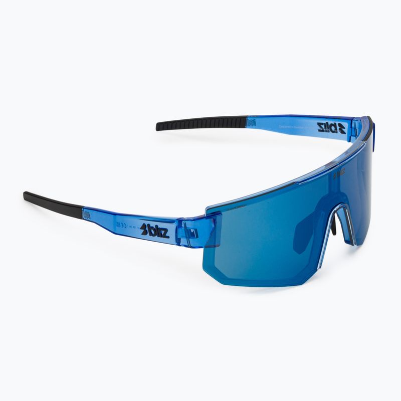 Sunglasses Bliz P005S transparent blue/smoke blue multi