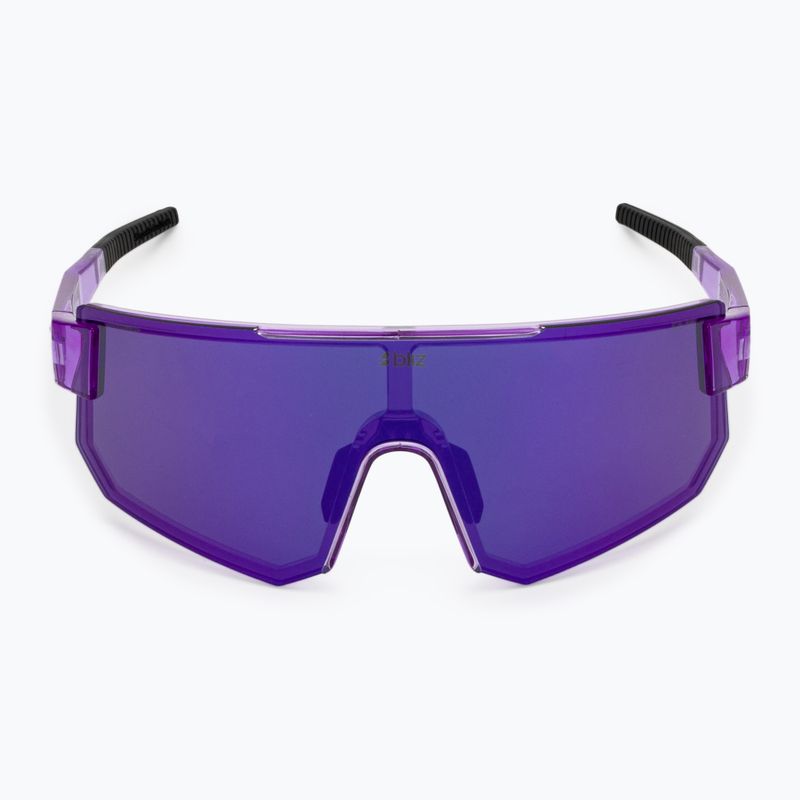 Sunglasses Bliz P005 transparent purple/smoke purple mirror 3