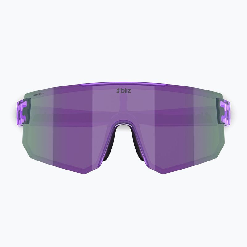 Sunglasses Bliz P005 transparent purple/smoke purple mirror 3