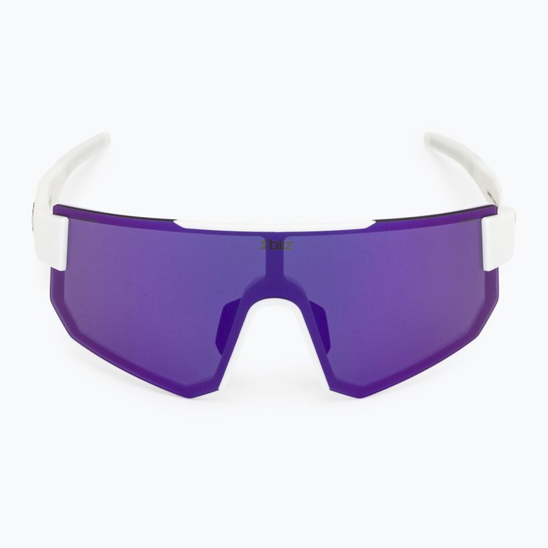 Sunglasses Bliz P005S matte white/smoke purple mirror 3