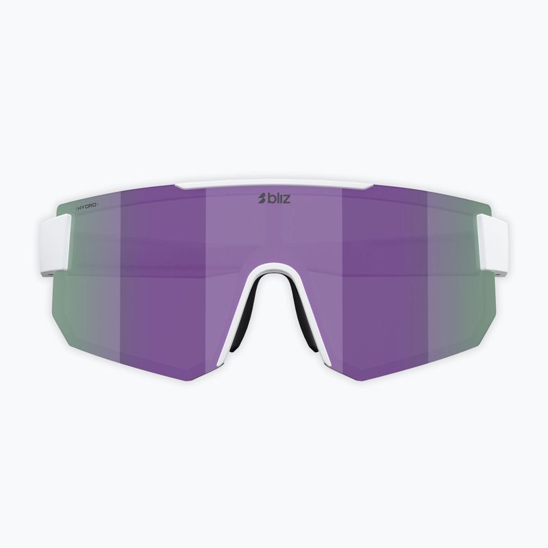 Sunglasses Bliz P005S matte white/smoke purple mirror 3