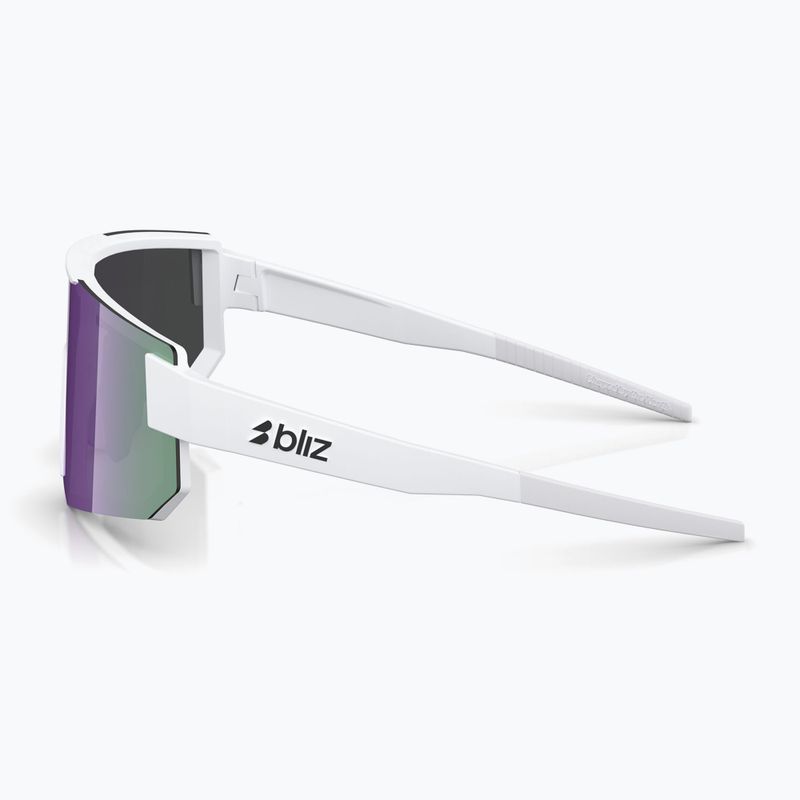 Sunglasses Bliz P005S matte white/smoke purple mirror 5