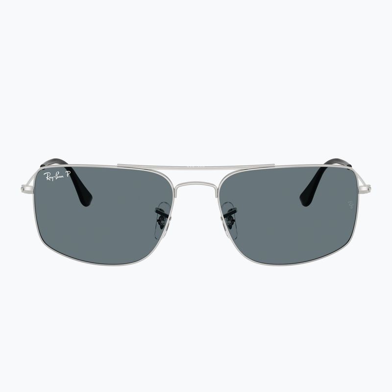 Sunglasses Ray-Ban Explorer III silver/dark blue polarized 2