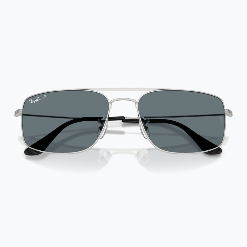 Sunglasses Ray-Ban Explorer III silver/dark blue polarized 3
