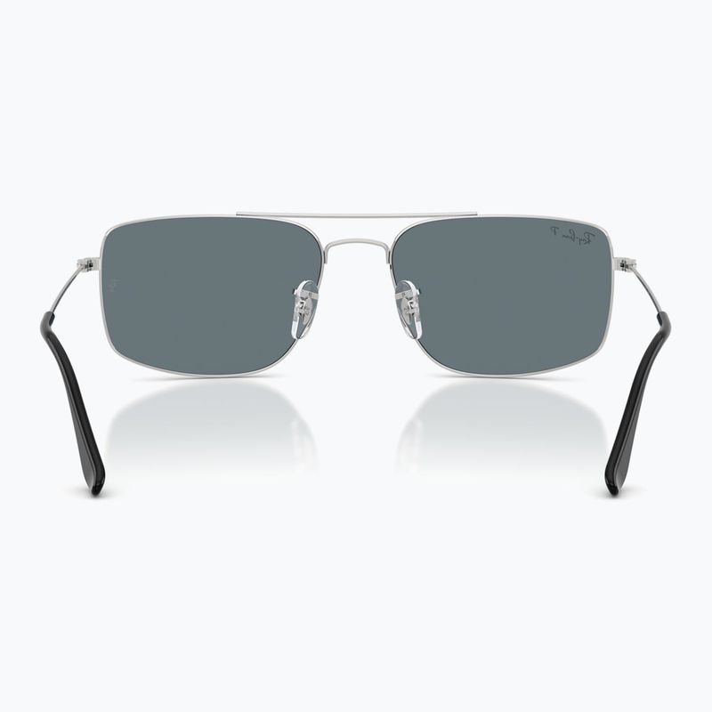 Sunglasses Ray-Ban Explorer III silver/dark blue polarized 5