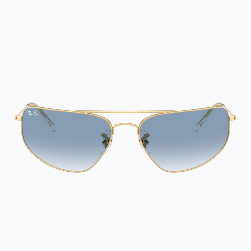 Sunglasses Ray-Ban RB3780 arista gold/transparent blue gradient 2