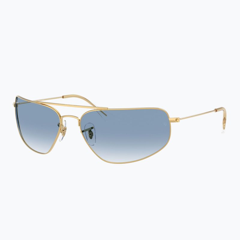 Sunglasses Ray-Ban RB3780 arista gold/transparent blue gradient 3