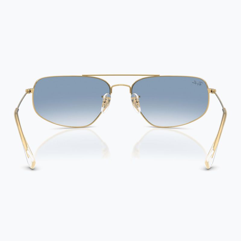 Sunglasses Ray-Ban RB3780 arista gold/transparent blue gradient 5