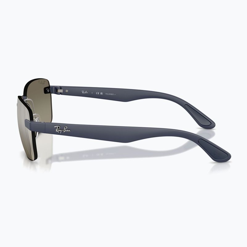 Sunglasses Ray-Ban RB4470 Polarized+ Lenses sand dark blue/grey gradient chromance 6