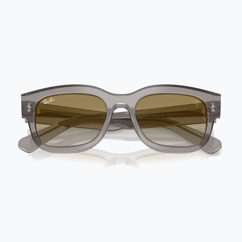 Sunglasses Ray-Ban RB2228M Scuderia transparent grey/brown mirror gold 3