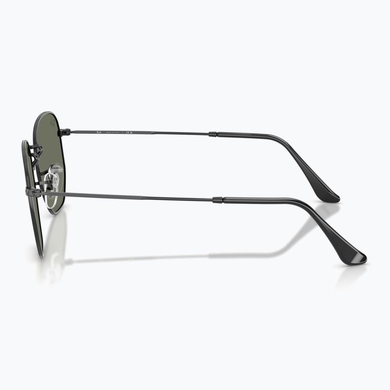 Sunglasses Ray-Ban Hexagonal arista gold/green g-15 polarized 6