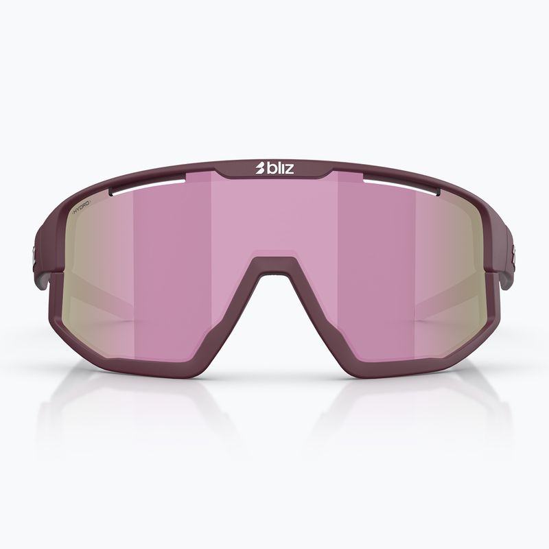 Sunglasses Bliz Fusion Small matte burgundy/brown rose multi 2