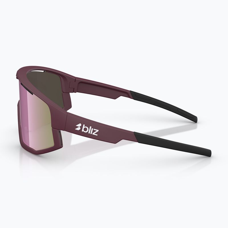 Sunglasses Bliz Fusion Small matte burgundy/brown rose multi 5