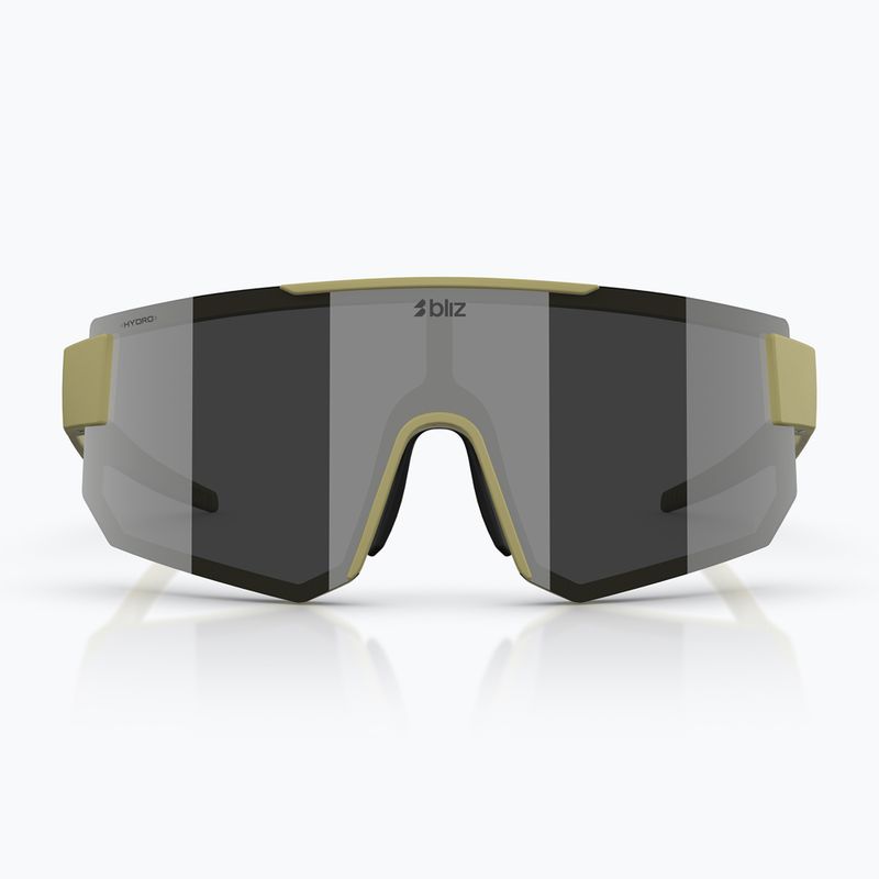 Sunglasses Bliz P005 matte amber green/smoke silver mirror 3