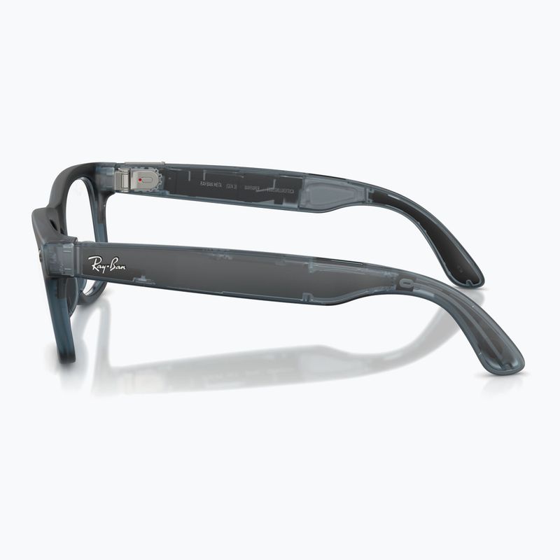 Glasses with a camera Ray-Ban Meta Wayfarer tp.mt.ocean/trs grey 5