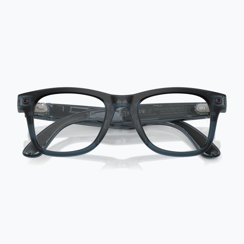 Glasses with a camera Ray-Ban Meta Wayfarer tp.mt.ocean/trs grey 6