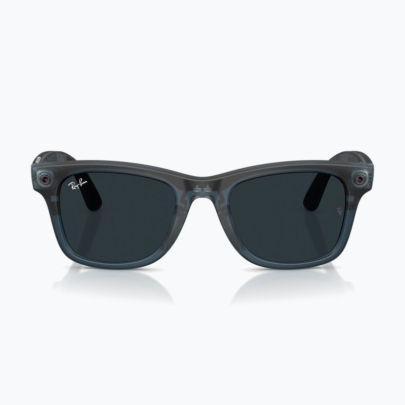 Glasses with a camera Ray-Ban Meta Wayfarer tp.mt.ocean/trs grey 8