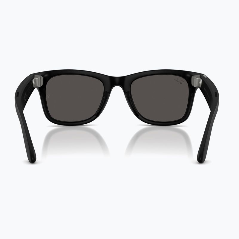Glasses with a camera Ray-Ban Meta Wayfarer matte black/grey 3