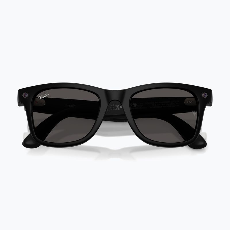 Glasses with a camera Ray-Ban Meta Wayfarer matte black/grey 5