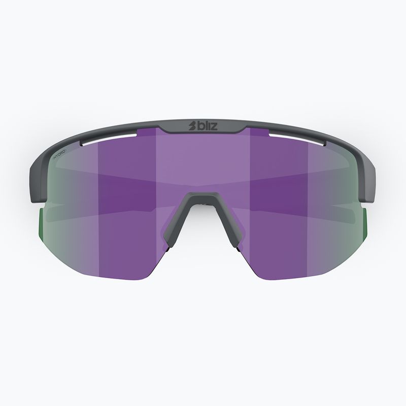 Sunglasses Bliz Matrix matte grey/smoke purple multi 2
