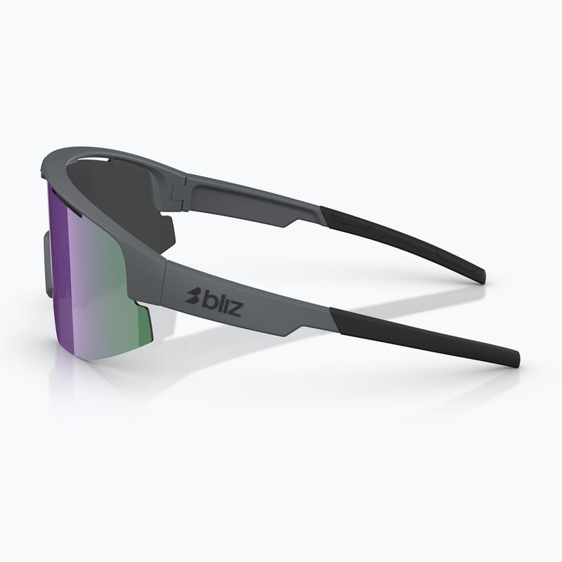 Sunglasses Bliz Matrix matte grey/smoke purple multi 5
