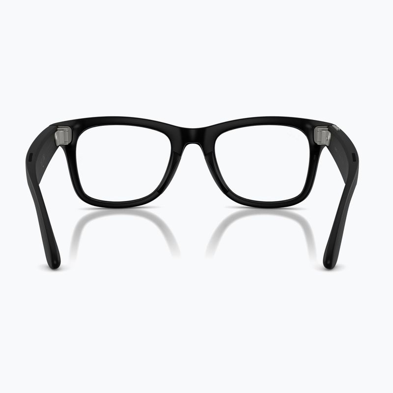 Glasses with a camera Ray-Ban Meta Wayfarer matte back/clear 3