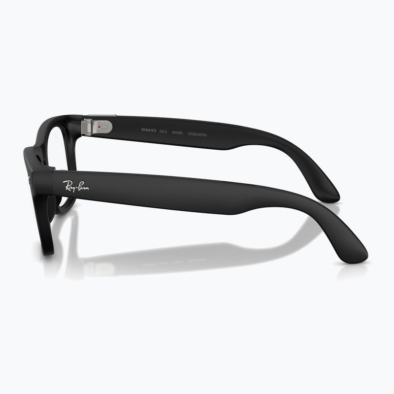 Glasses with a camera Ray-Ban Meta Wayfarer matte back/clear 5