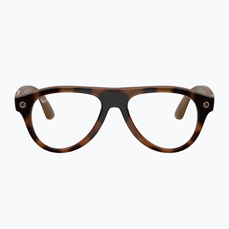 Glasses with a camera Ray-Ban Meta Aviator havana/trs brown 2