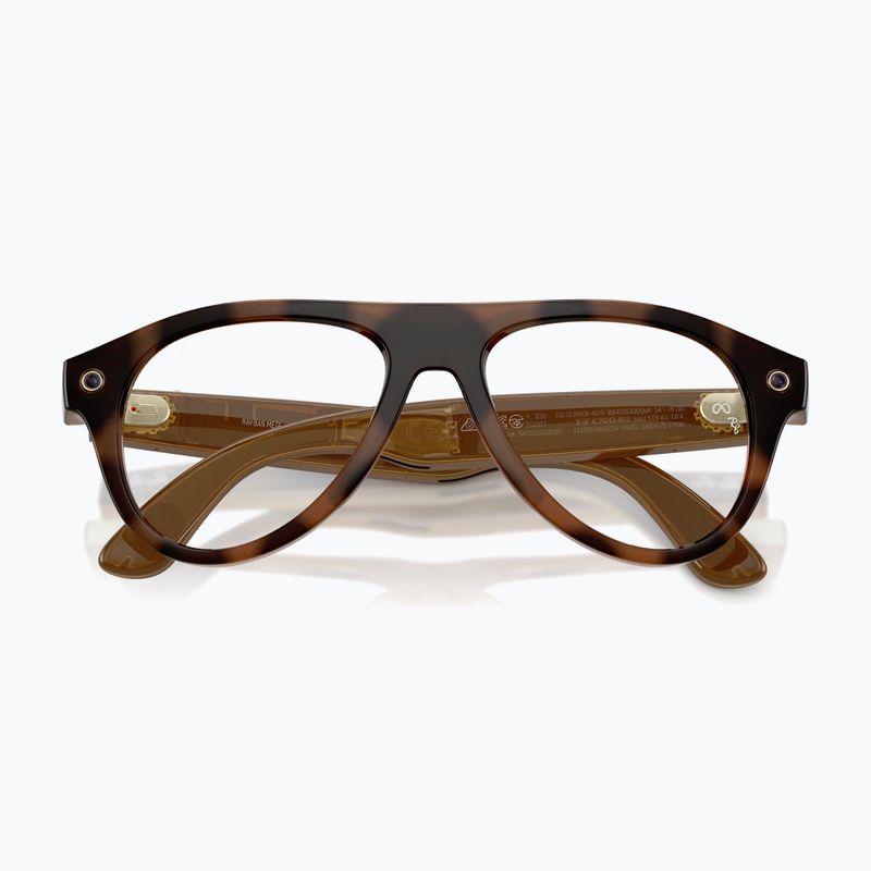 Glasses with a camera Ray-Ban Meta Aviator havana/trs brown 6