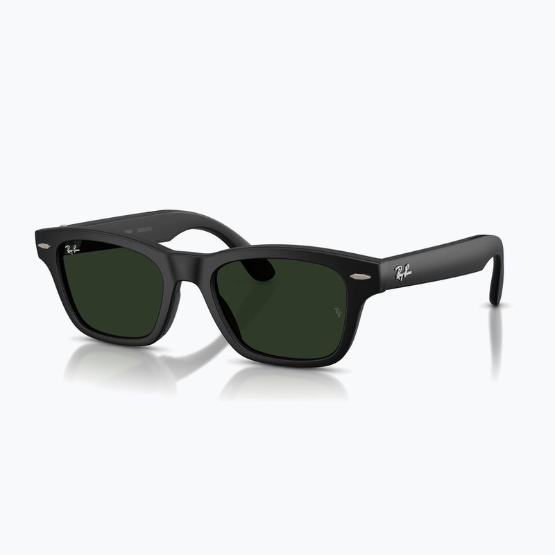 Glasses with a camera Ray-Ban Meta Burbank matte black/trs g.green 6