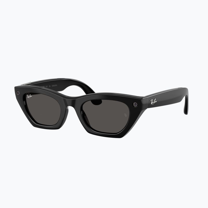 Glasses with a camera Ray-Ban Meta Zena shiny black/grey