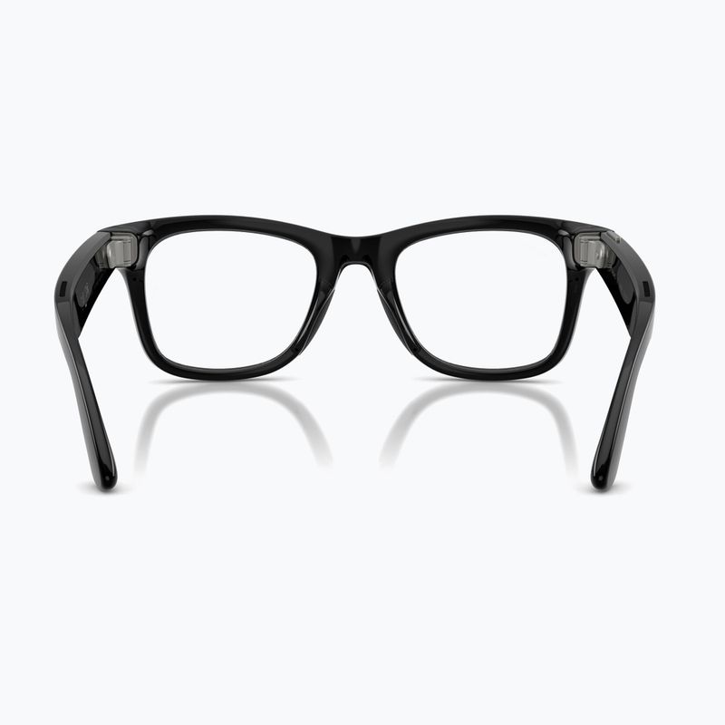 Glasses with a camera Ray-Ban Meta Wayfarer shiny black/trs grey 5