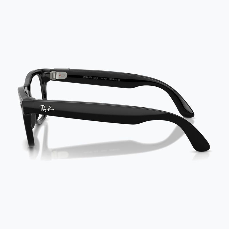 Glasses with a camera Ray-Ban Meta Wayfarer shiny black/trs grey 6