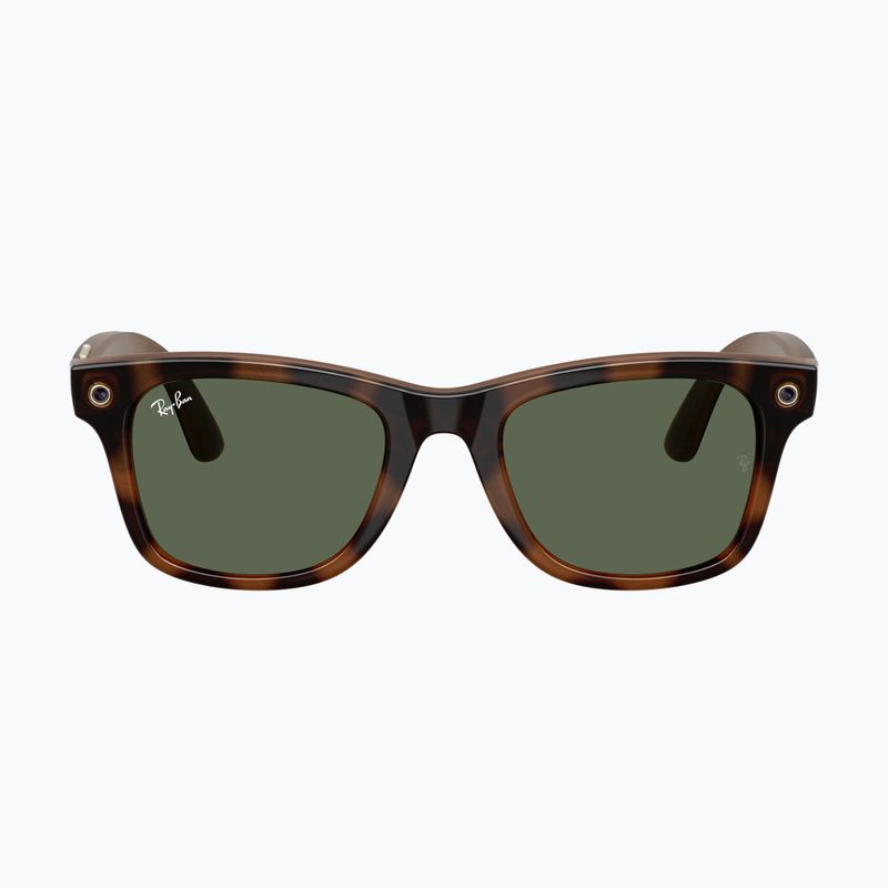 Glasses with a camera Ray-Ban Meta Wayfarer havana/g15 green 2