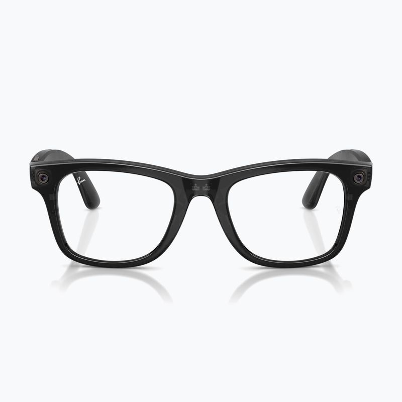 Glasses with a camera Ray-Ban Meta Wayfarer transp. black/trs aquamarine 2