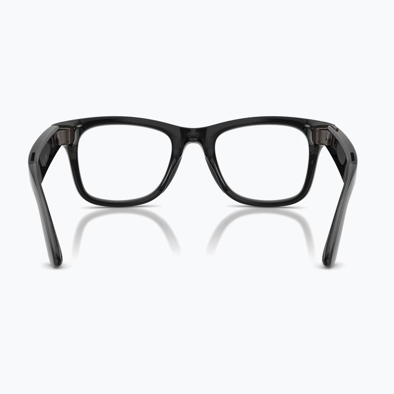 Glasses with a camera Ray-Ban Meta Wayfarer transp. black/trs aquamarine 3