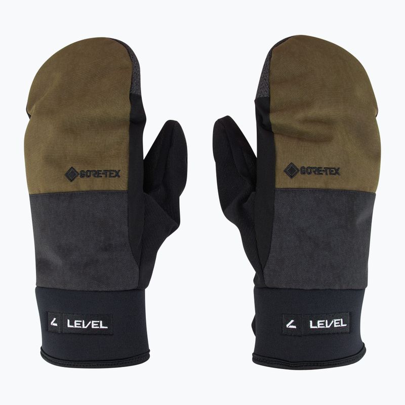 Men's Level Matrix Mitt Gore-Tex ski gloves olive green 2