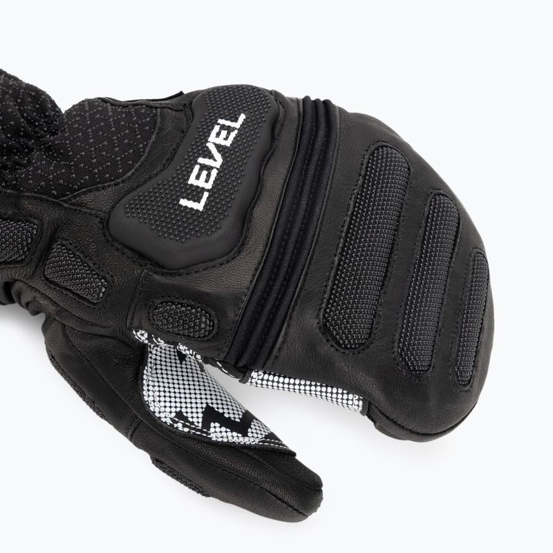Level SQ CF Mitt ski gloves black 4